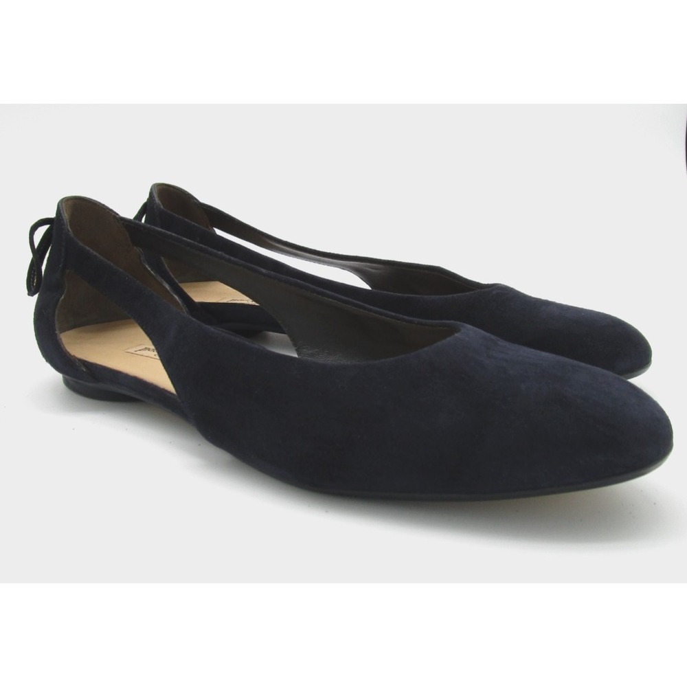 Paul Green Maureen Flats Suede Leather Cutouts Womens Slip On Sz 10